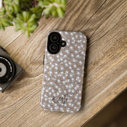 Pearlcore Elegance iPhone Case | Luxe Layer For Everyday Essential