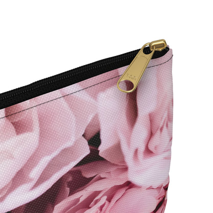 Pink Peonies Accessory Pouch