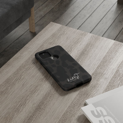Black Leopard Google Pixel Phone Case | Striking Neutral, Wild Edge
