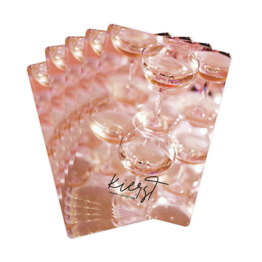 Champagne Coupe Poker Playing Cards
