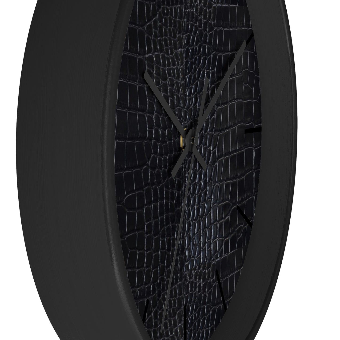 Black Crocodile Wall Clock