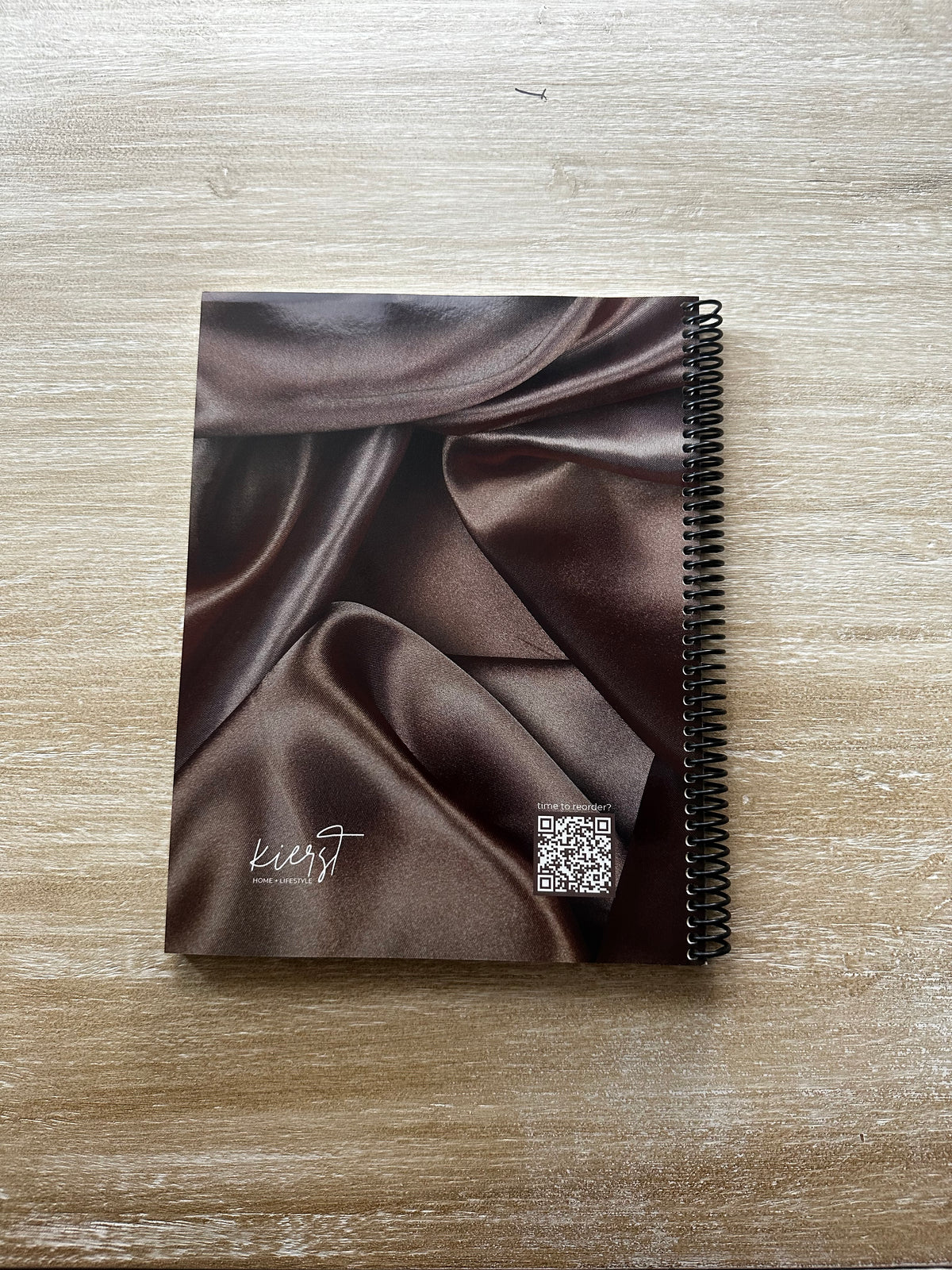 Chocolate Silk Notebook