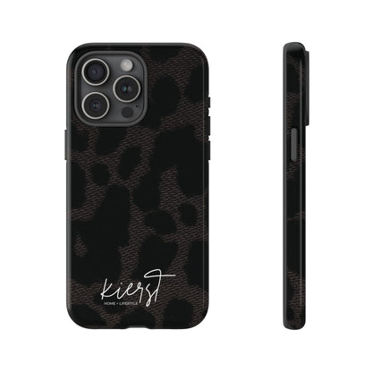 Black Leopard iPhone Case