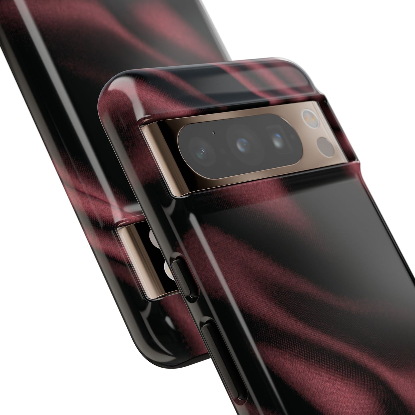 Signature Velvet Noir Silk Print Google Pixel Phone Case