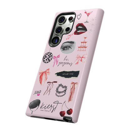 Pink Samsung Galaxy Phone Case - Edge of Romance