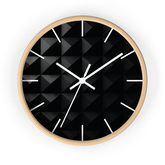 Black Studded Wall clock