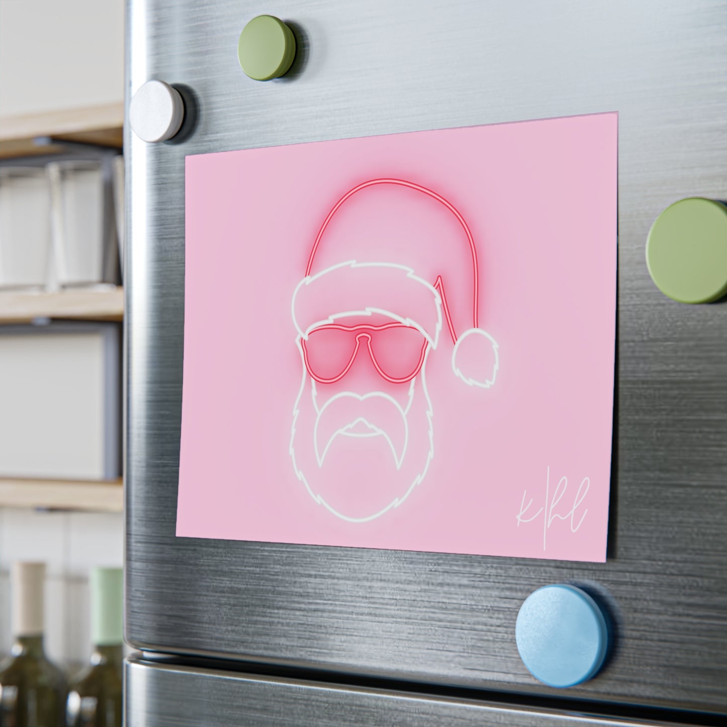 Neon Sign on Pink Post-it® Note Pad