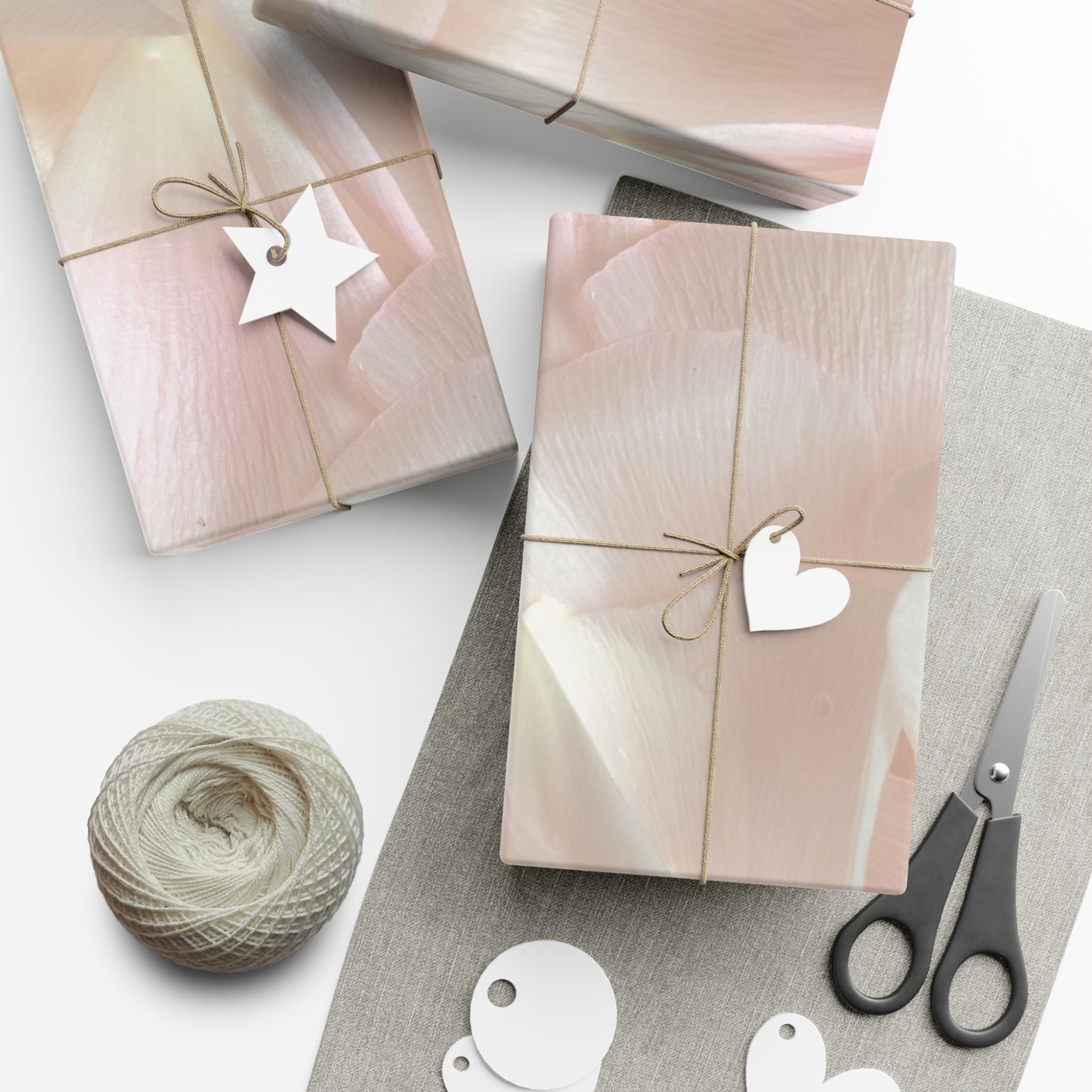 Iridescent Flower Petals Gift Wrapping Paper