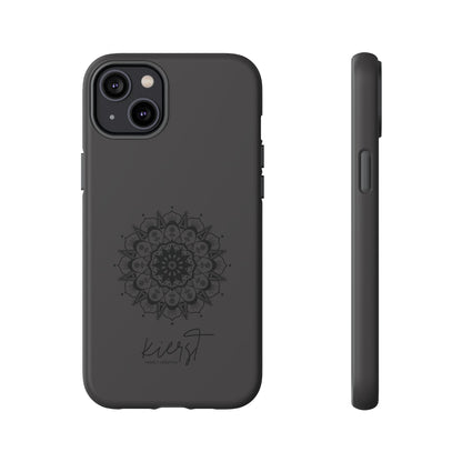Black Mandala iPhone Case | Refined Calm in Every Curve