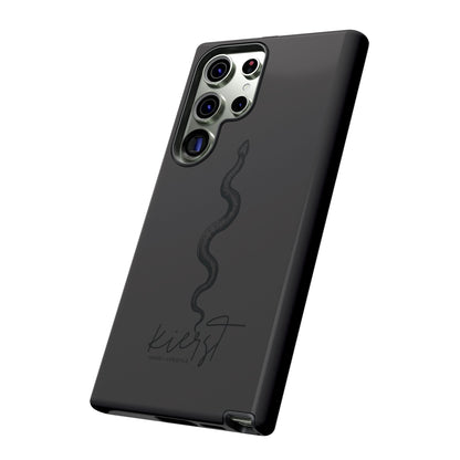 Long Black Snake Samsung Galaxy Phone Case | Power In The Subtleties
