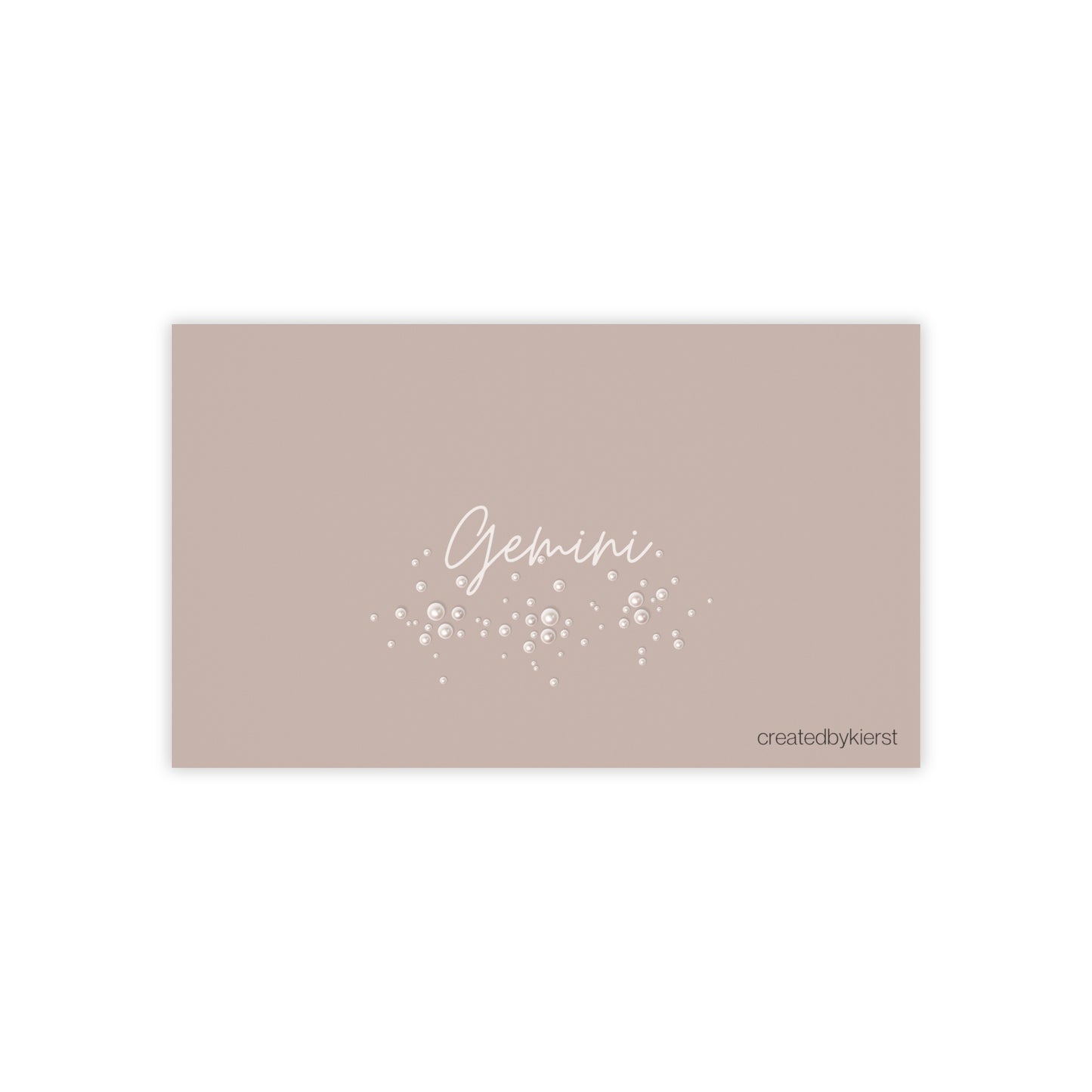 Gemini and Pearls Post-it® Note Pads