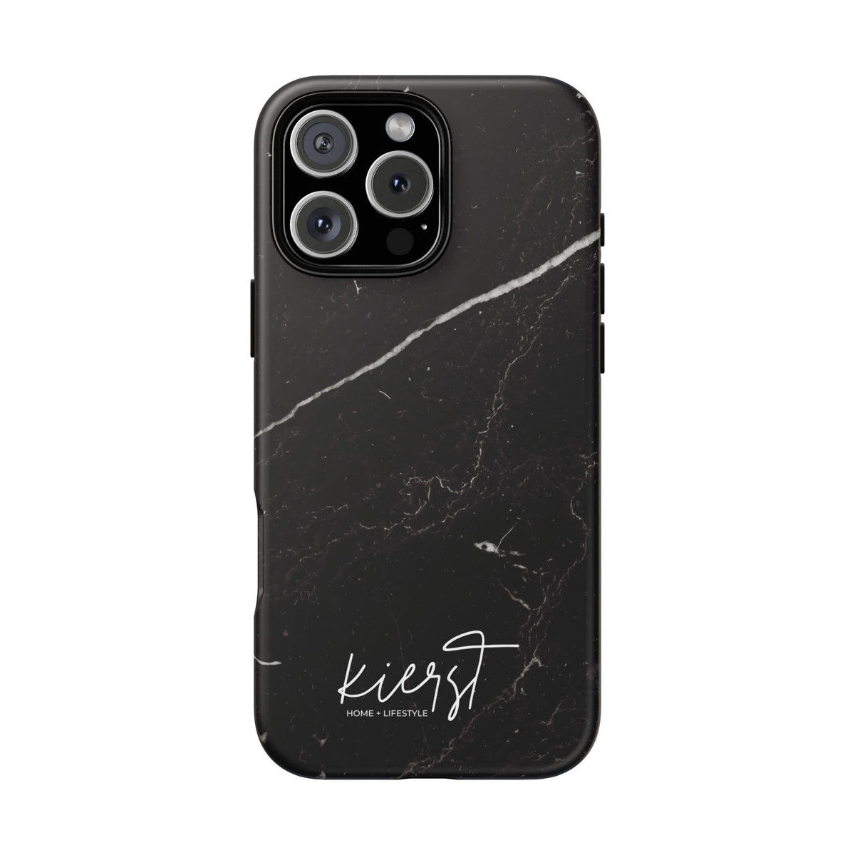 Black Marble iPhone Case
