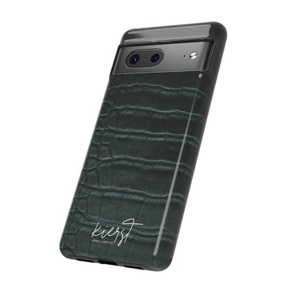 Emerald Crocodile Google Pixel Case | Luxe Texture, Everyday Strength