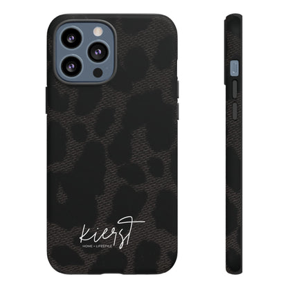 Black Leopard iPhone Case