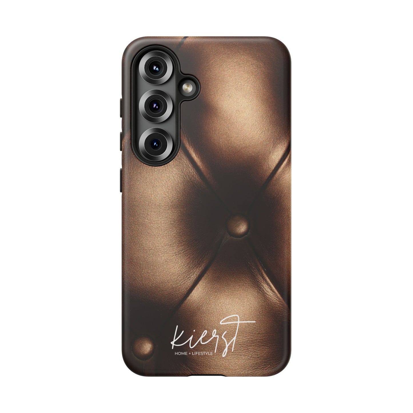 Bronze Tufted Print Samsung Galaxy Phone Case