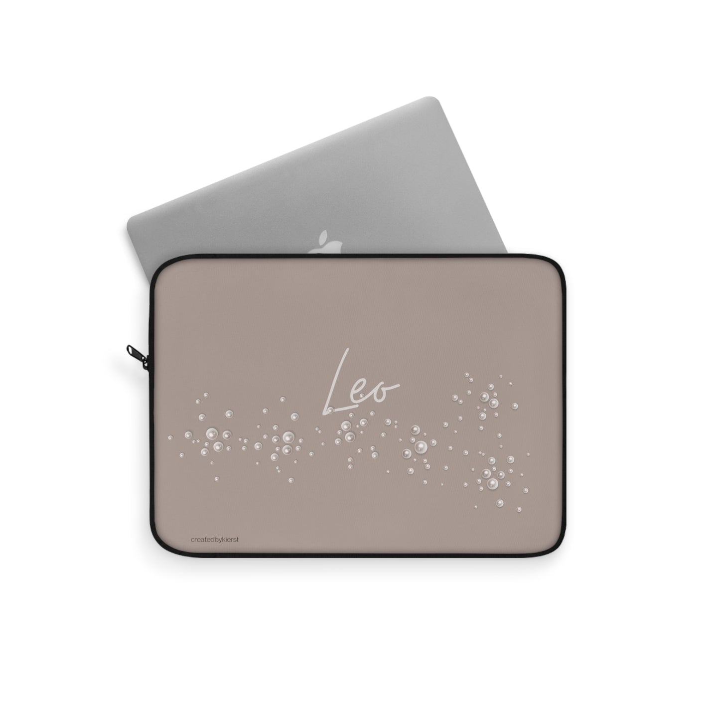 Leo and Pearls Laptop Sleeve