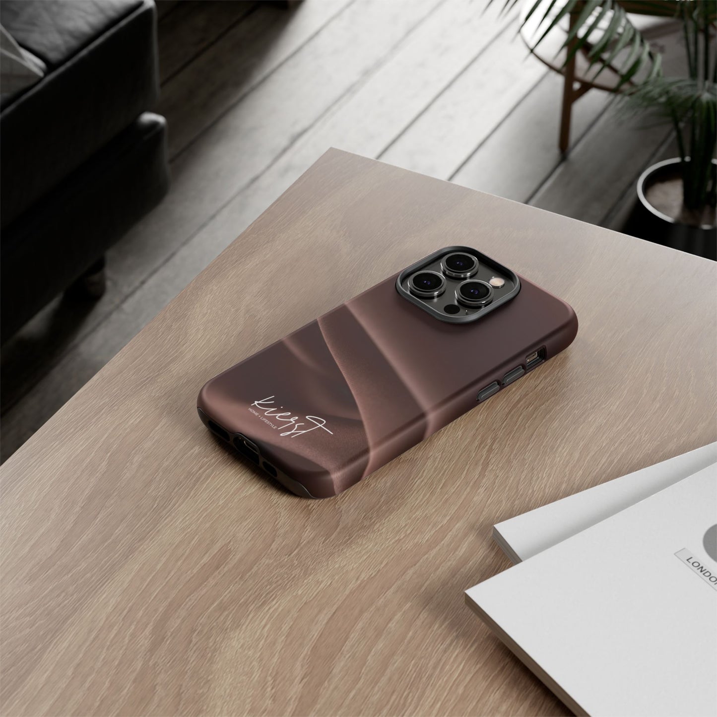 Chocolate Silk Print iPhone Case | Designed to Stand Out