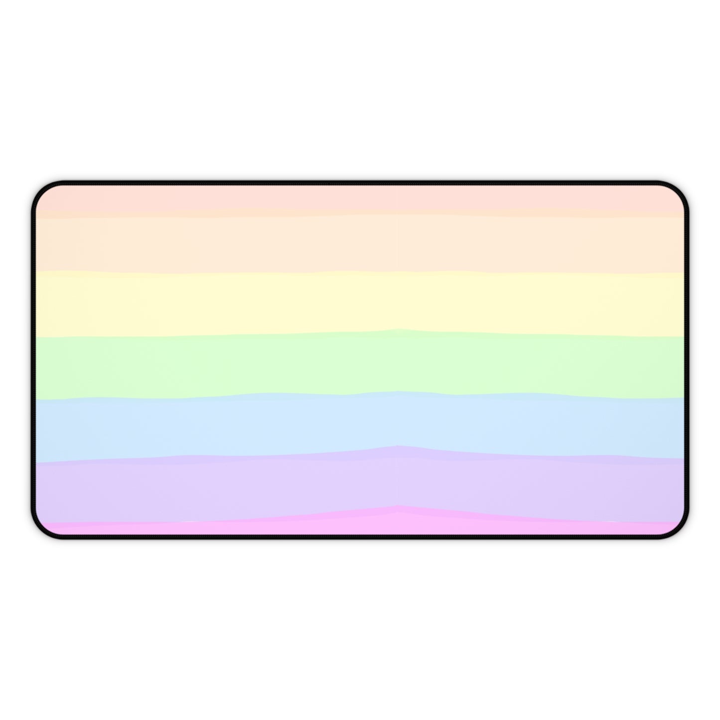 Pastel Rainbow Desk Mat