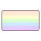 Pastel Rainbow Desk Mat