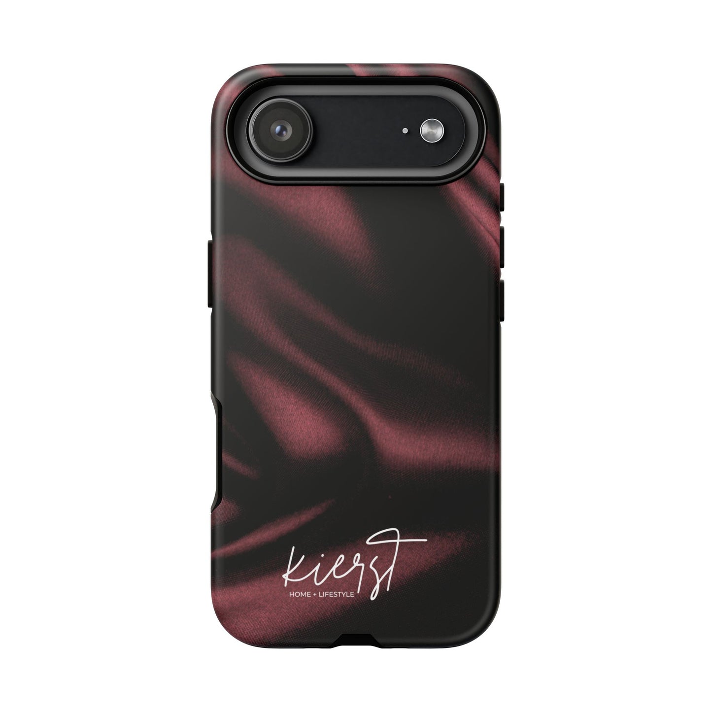 Signature Velvet Noir Silk Print iPhone Case