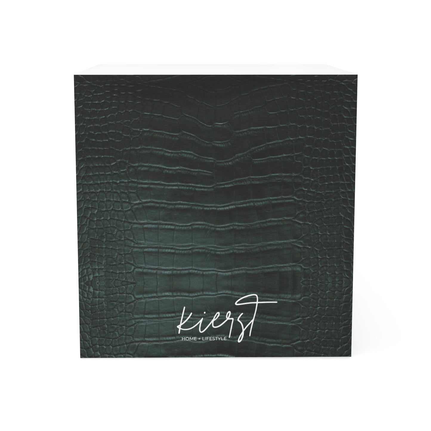 Emerald Crocodile Sticky Note Cube
