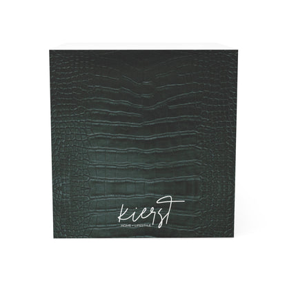 Emerald Crocodile Sticky Note Cube