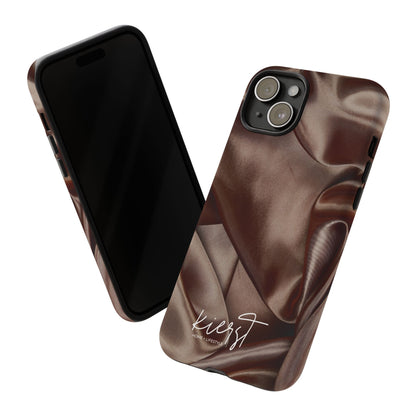 Chocolate Silk Print iPhone Case