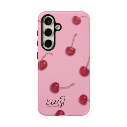 Cherries Samsung Galaxy Phone Case | Sweet Meets Sophisticated in This Standout Cover