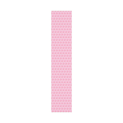 Neon Sign Santa on Pink Wrapping paper