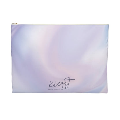 Lilac Marble Accessory Pouch