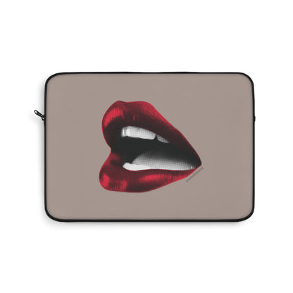 Vintage Red Lips Laptop Sleeve