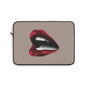 Vintage Red Lips Laptop Sleeve