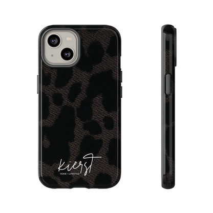Black Leopard iPhone Case