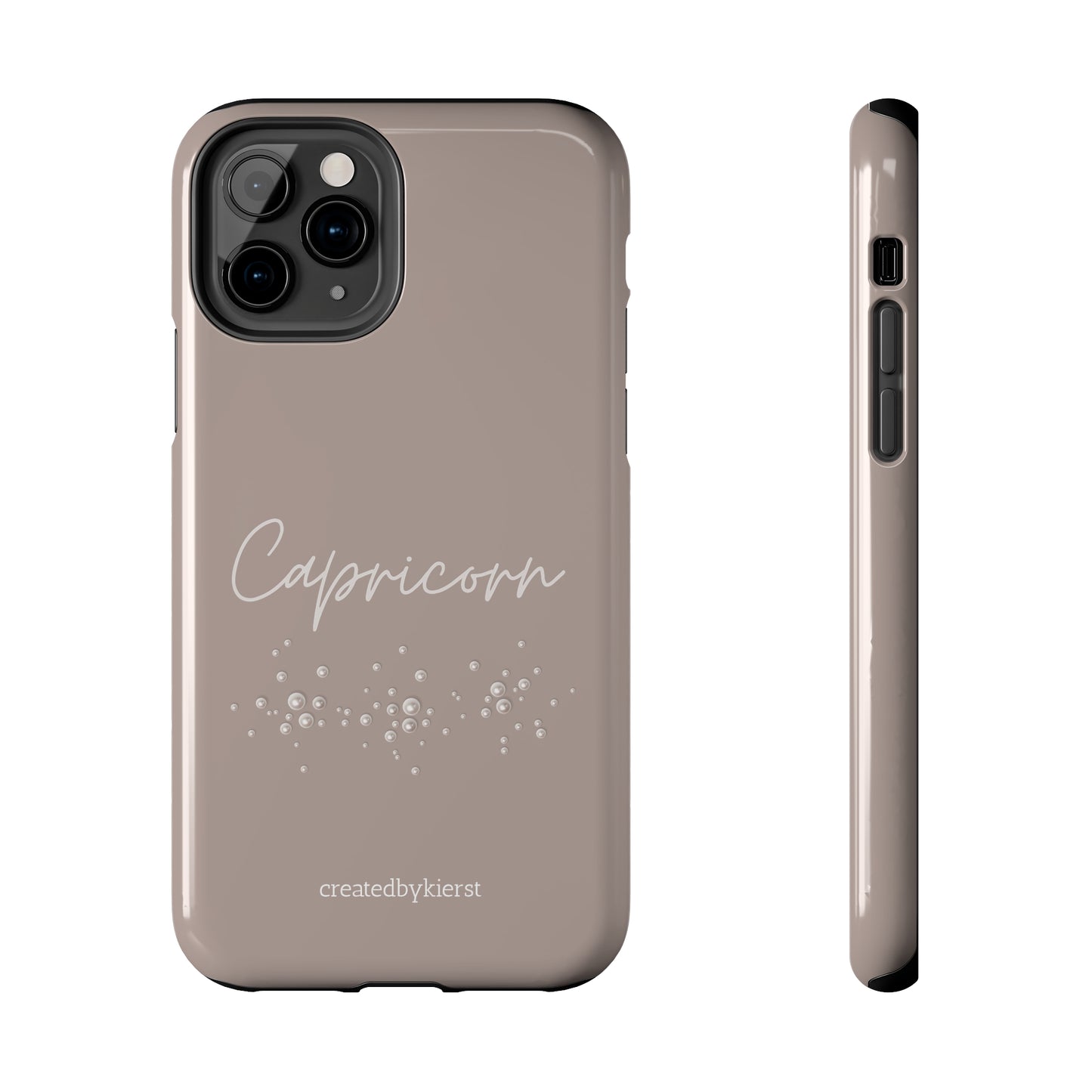 Capricorn and Pearls iPhone Case