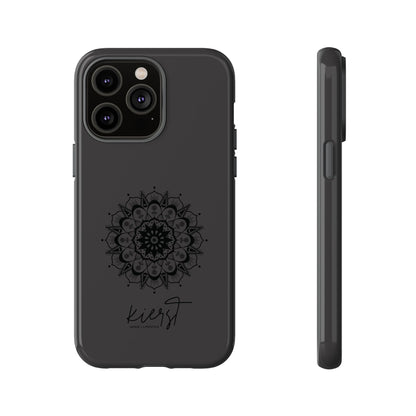 Black Mandala iPhone Case | Refined Calm in Every Curve