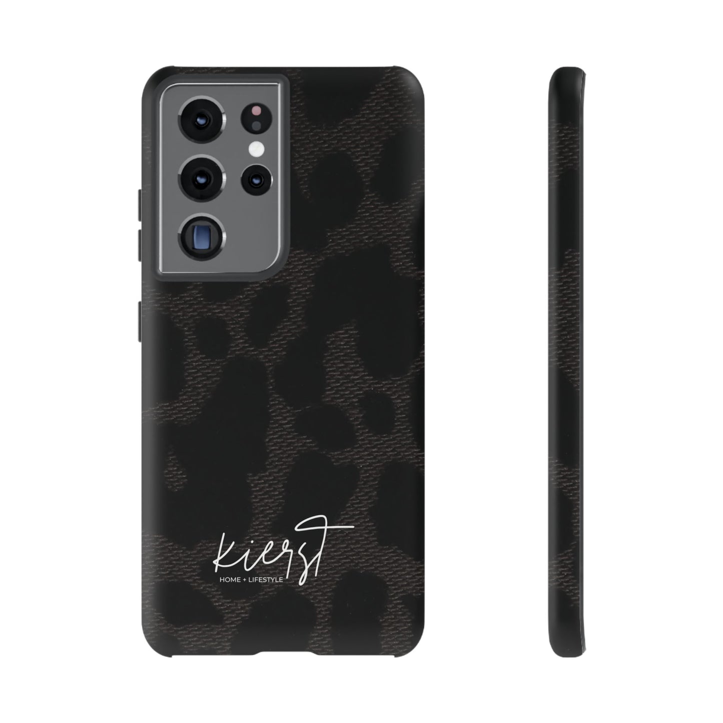 Black Leopard Samsung Galaxy Phone Case