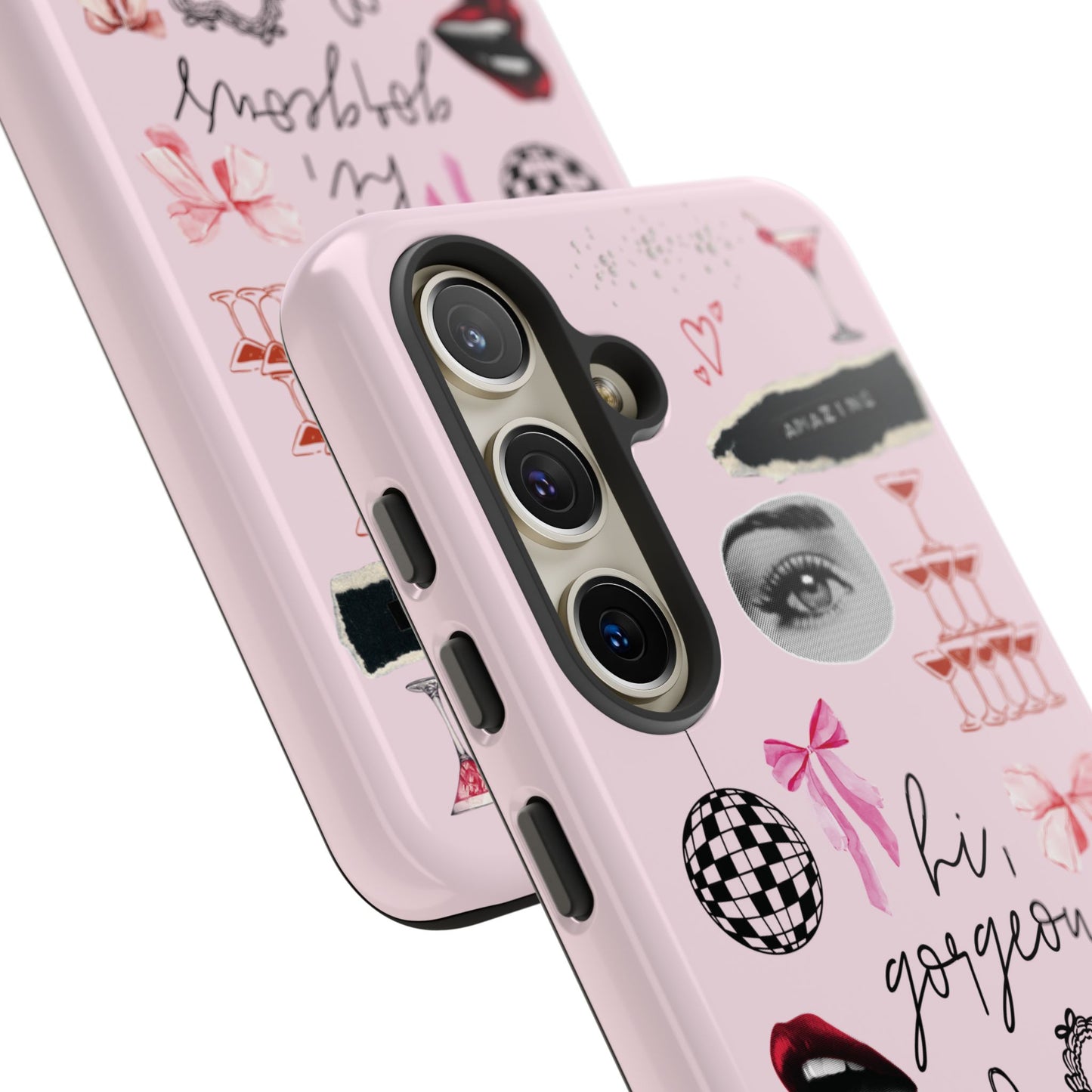 Pink Samsung Galaxy Phone Case - Edge of Romance