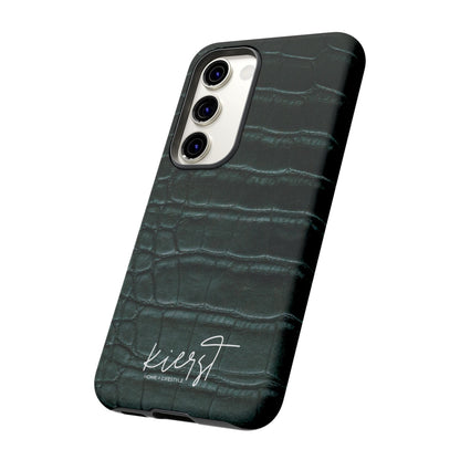 Emerald Crocodile Print Samsung Galaxy Case | Bold. Luxe. Unapologetic.