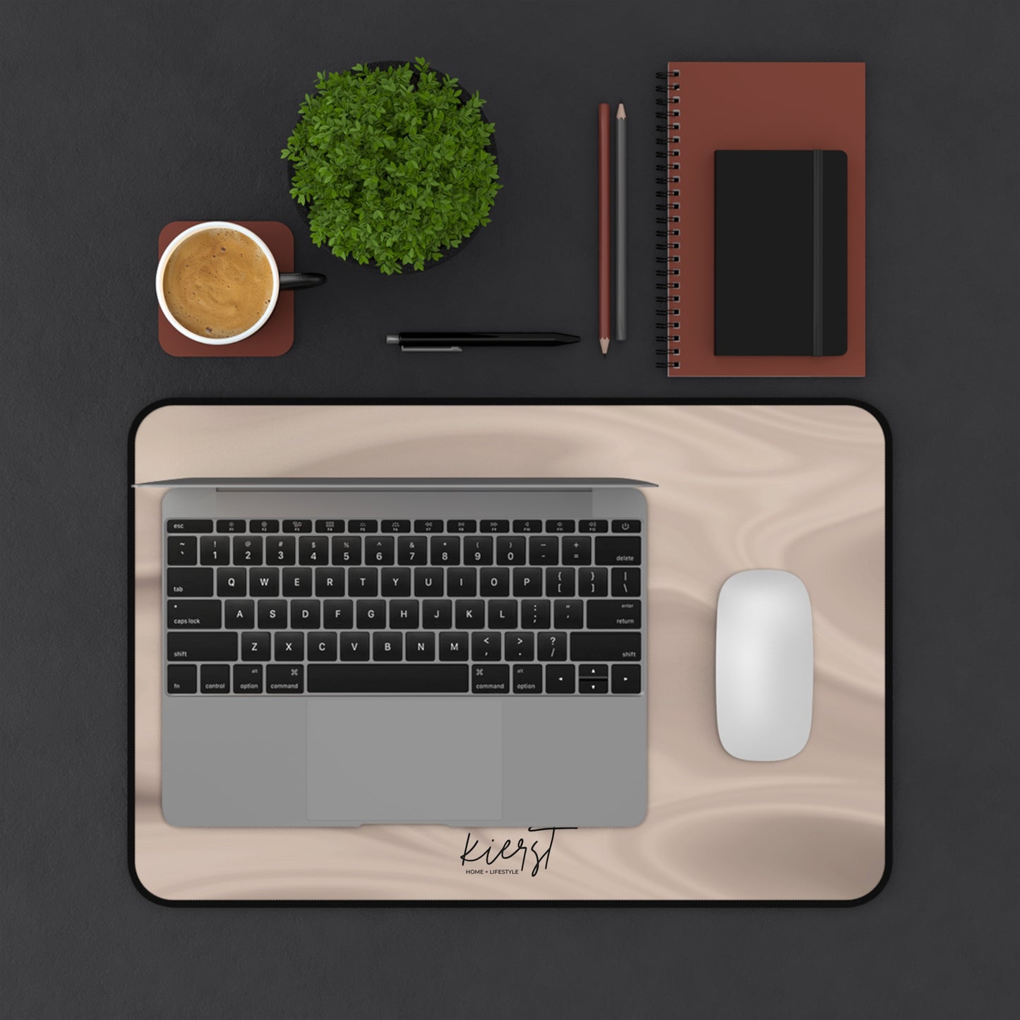 Taupe Dunes Desk Mat