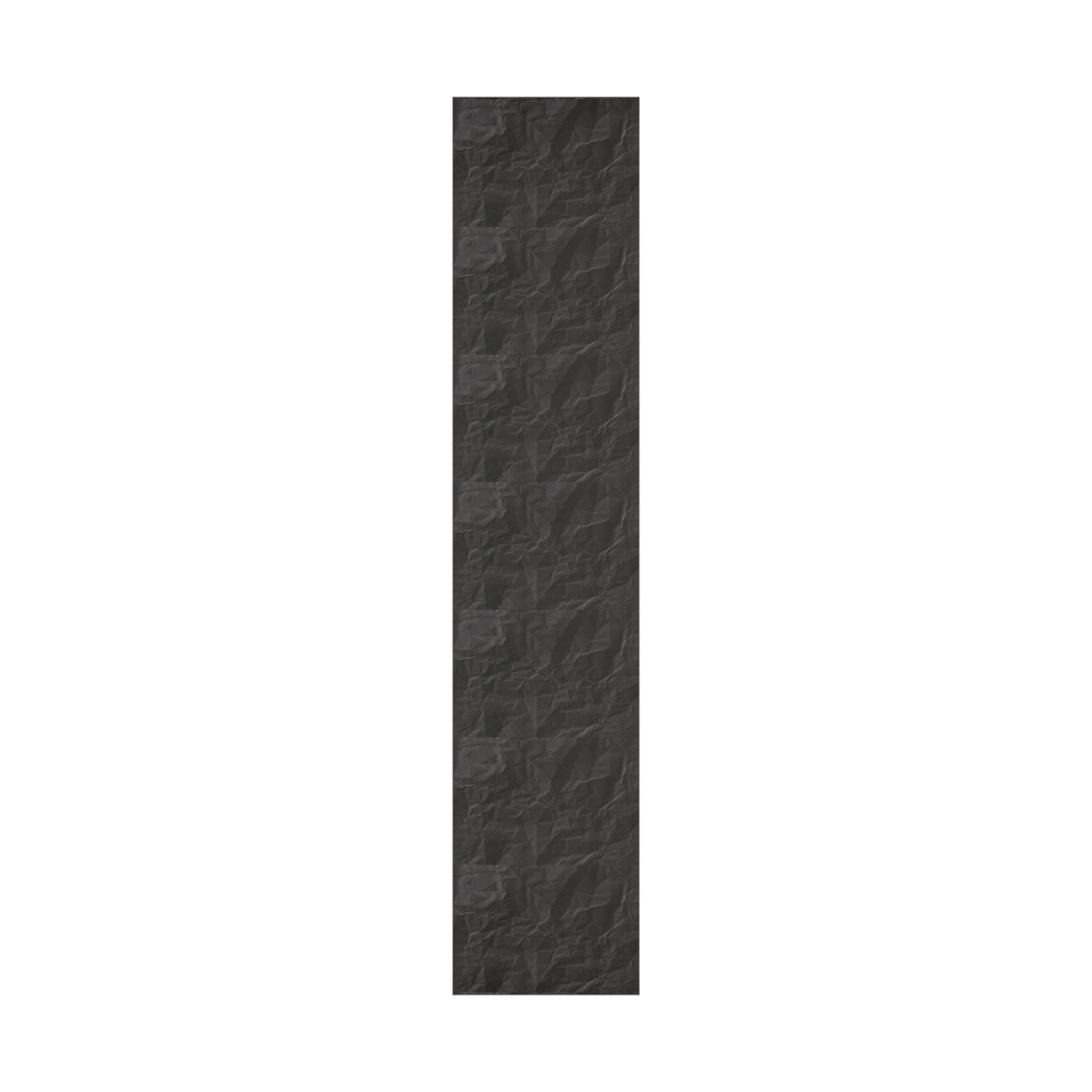 Black Crinkle Paper Inspired Gift Wrapping Paper