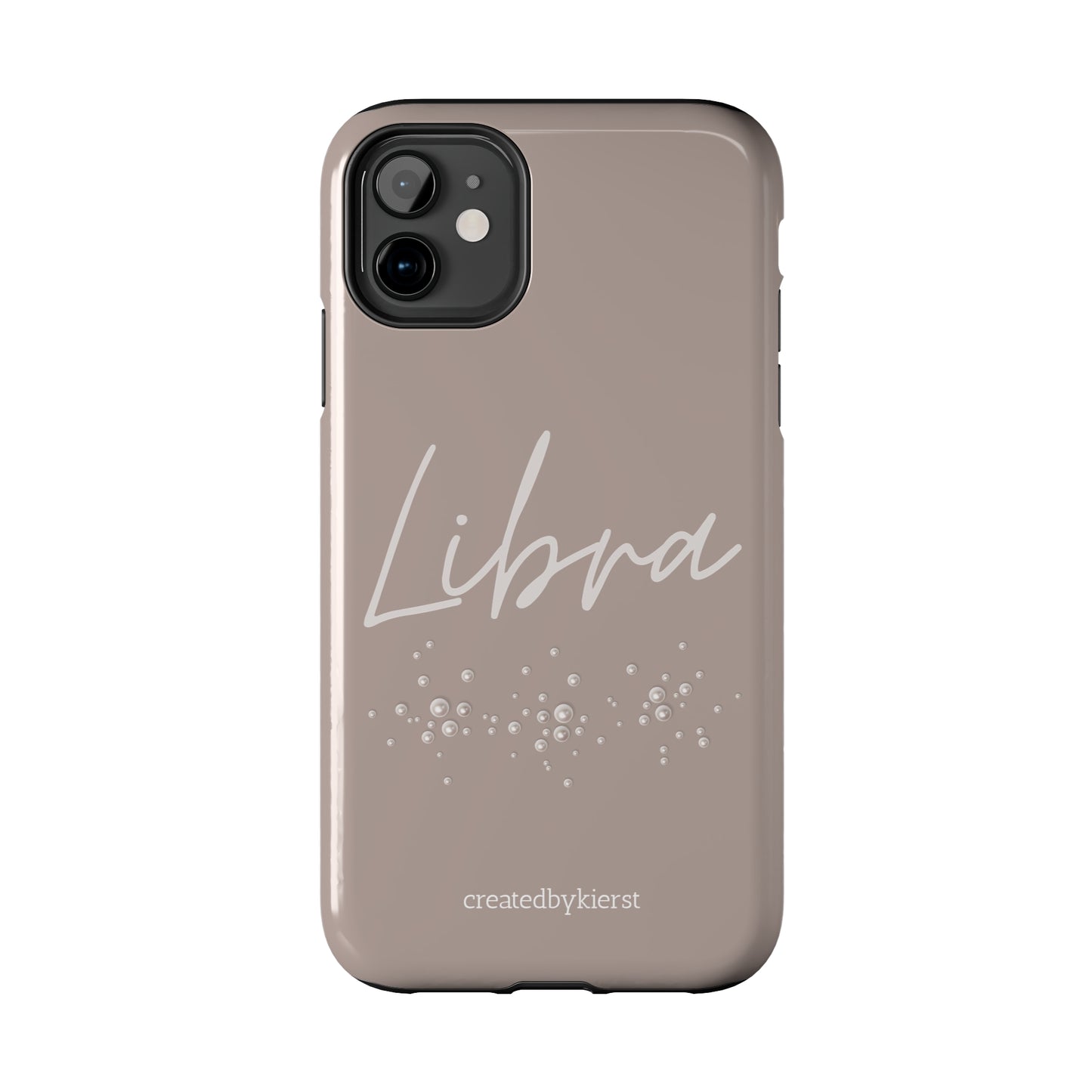 Libra and Pearls iPhone Case