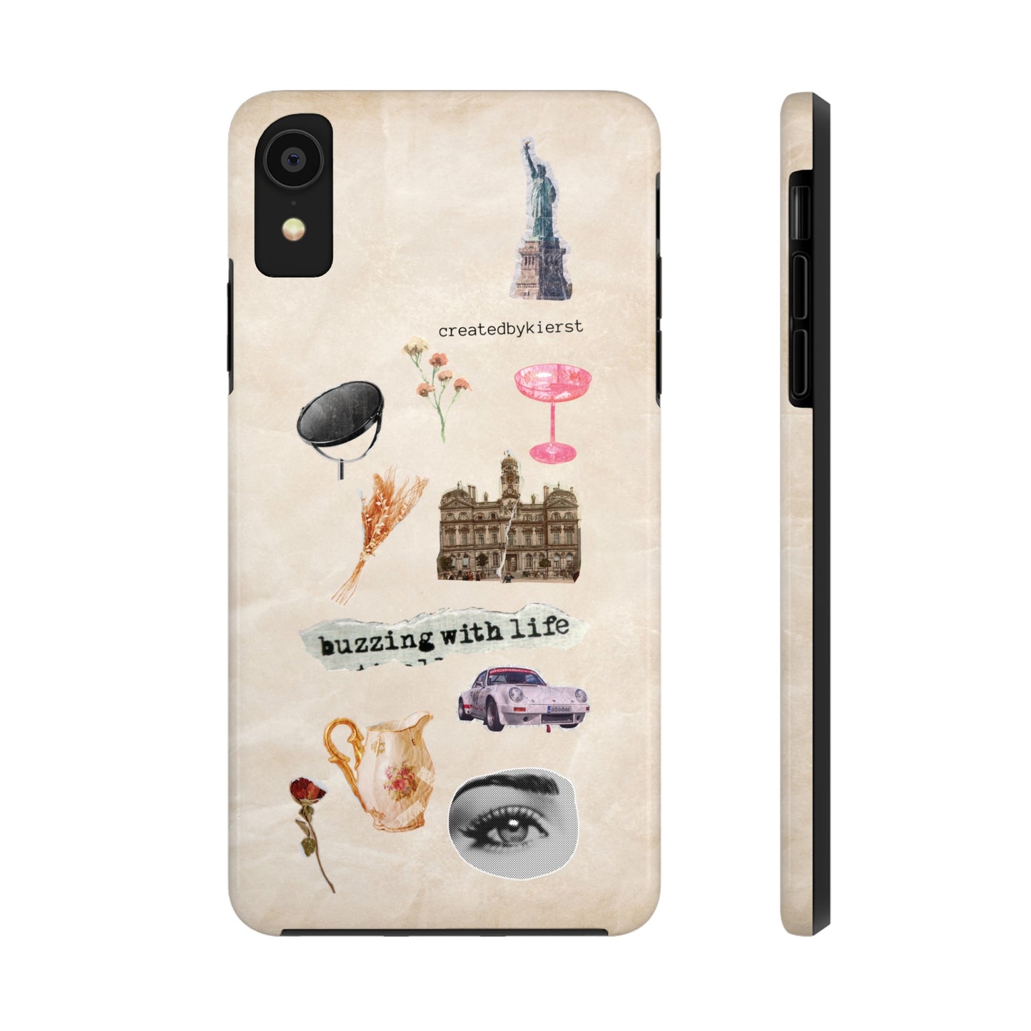 Vintage Stickers iPhone Case