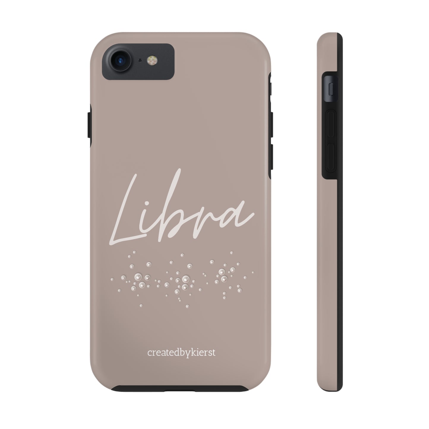 Libra and Pearls iPhone Case