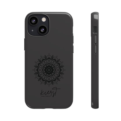 Black Mandala iPhone Case | Refined Calm in Every Curve