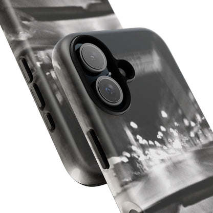 Faded Summer Nights iPhone Case | A Cinematic Blur of City Lights and Nostalgia
