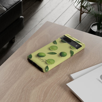 Limes Google Pixel Case | Fresh Citrus Energy, Made Sophisticated