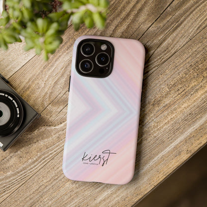Pastel Arrows iPhone Case | Light layers, quiet movement