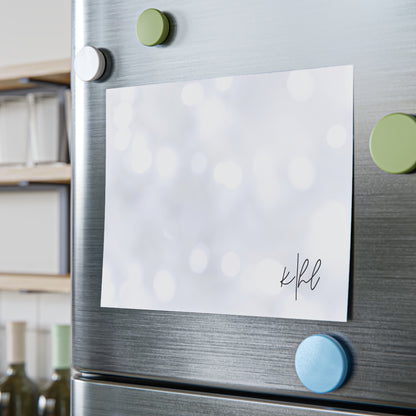 White Sparkle Post-it® Note Pad