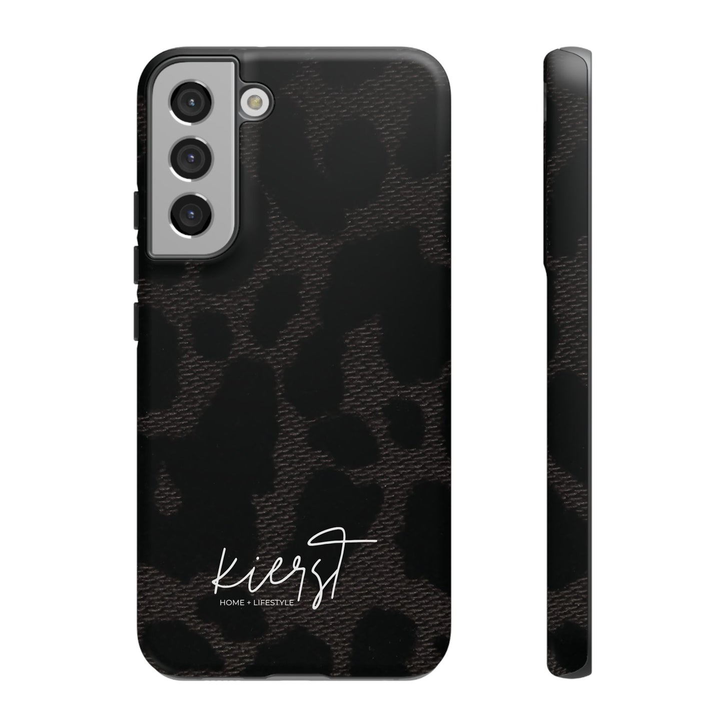 Black Leopard Samsung Galaxy Phone Case