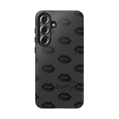 Black Lips Samsung Galaxy Phone Case